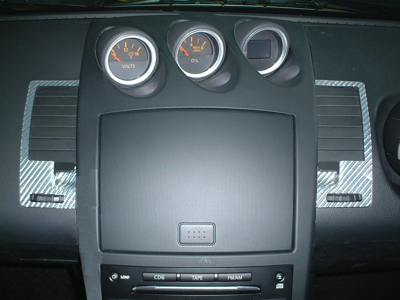 フェアレディZ Z33 RSW ミッション インストルメントパネルセット 2006- シルバーカーボン製 後期専用